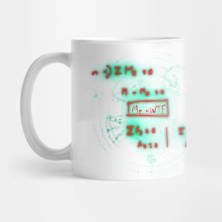 WTF design Mug